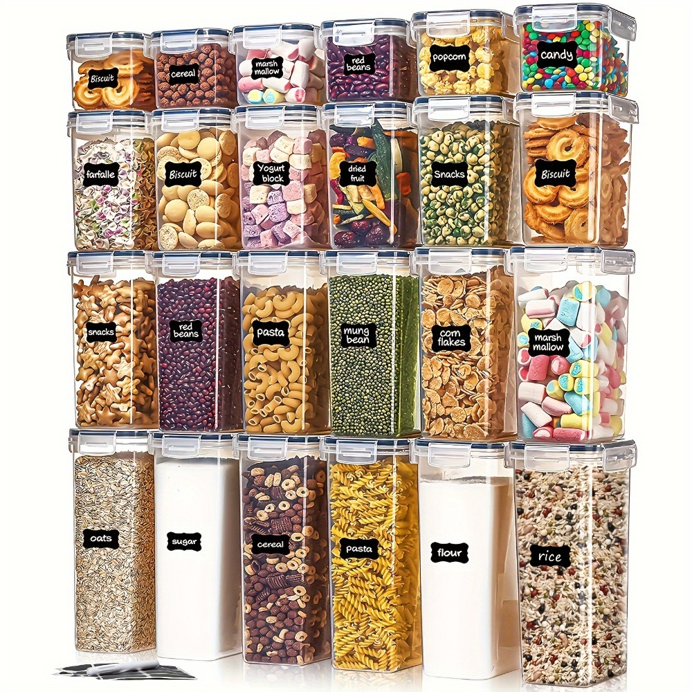 Kitchen Home Gadgets - 24 szt. Pojemniki do przechowywania żywności,