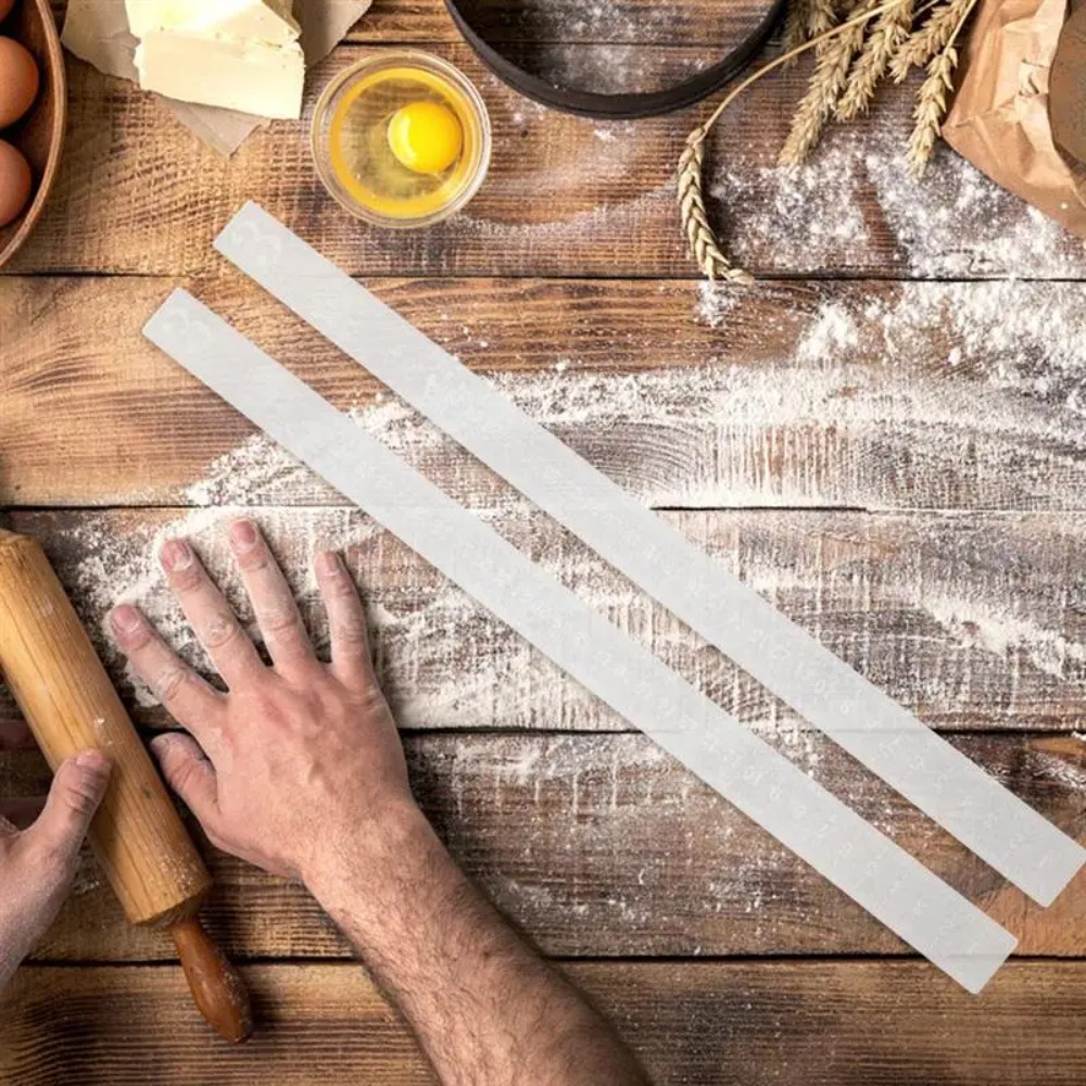 Pasta Measuring Tool - 2 szt. Akrylowe prowadnice do wałka