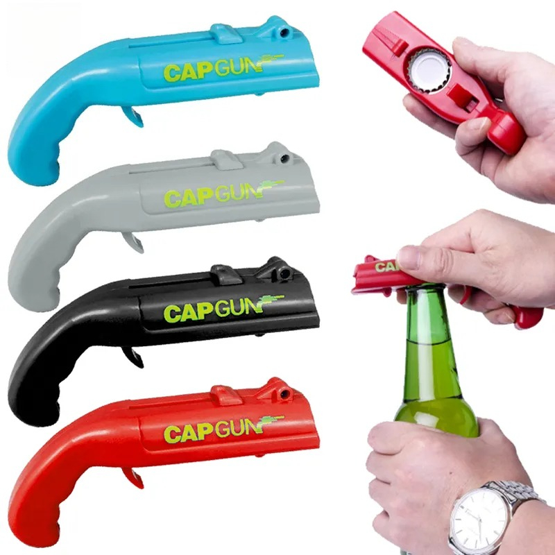 Kitchen Gadgets And Toys - Kreatywny otwieracz do puszek, sprężynowy wyrzutnik