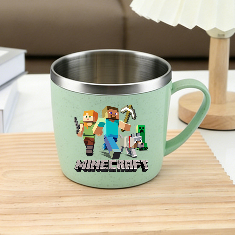 Kitchen Gadgets Gift - Kubki ze stali nierdzewnej Minecraft, kubki