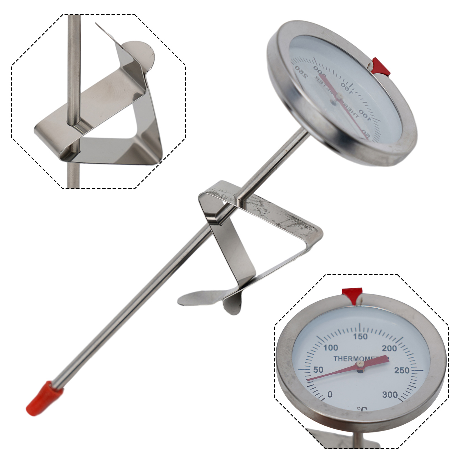 Kitchen Home Gadgets - Termometr z sondą ze stali nierdzewnej