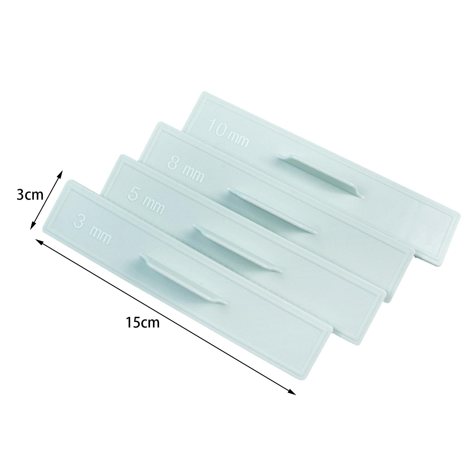 Pasta Measuring Tool - 8 sztuk linijek do mierzenia i