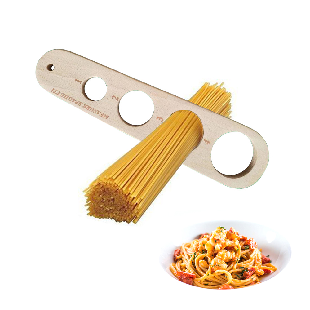 Pasta Measuring Tool - Drewniana miarka do makaronu Spaghetti Włoska