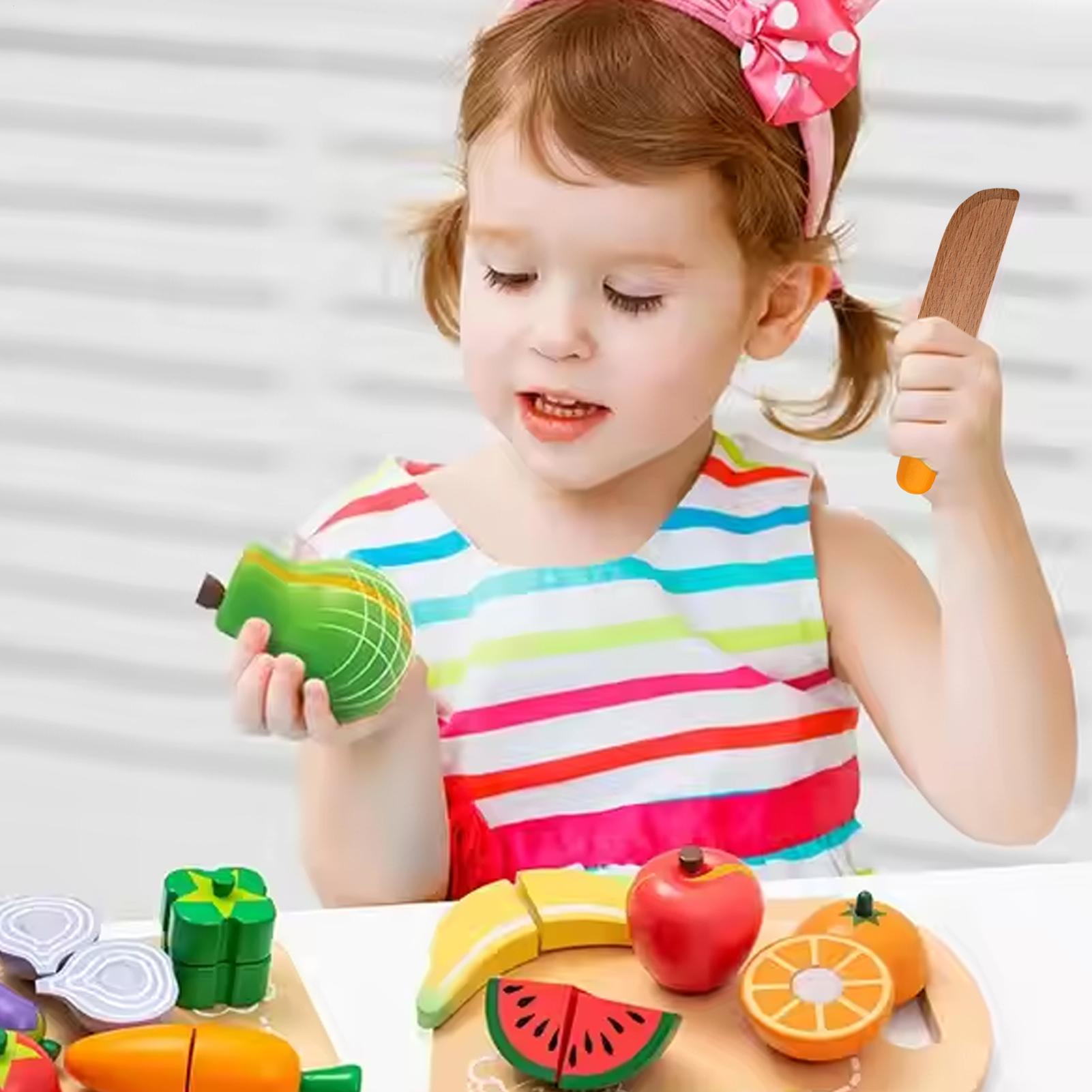 Kitchen Gadgets And Toys - Zabawka do krojenia dla maluchów, drewniane