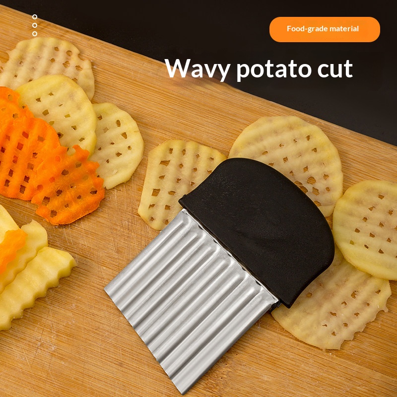 Kitchen Gadgets Vegetable Chopper - Nóż do frytek ze stali nierdzewnej,