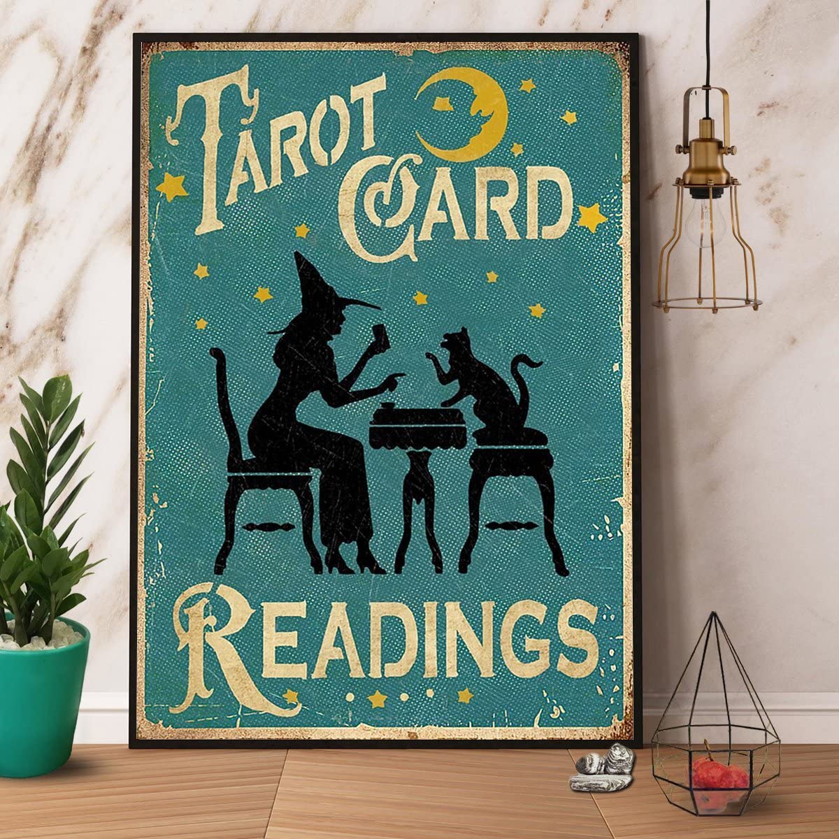 Kitchen Gadgets Gift - Plakat z motywem karty tarota, nadruk