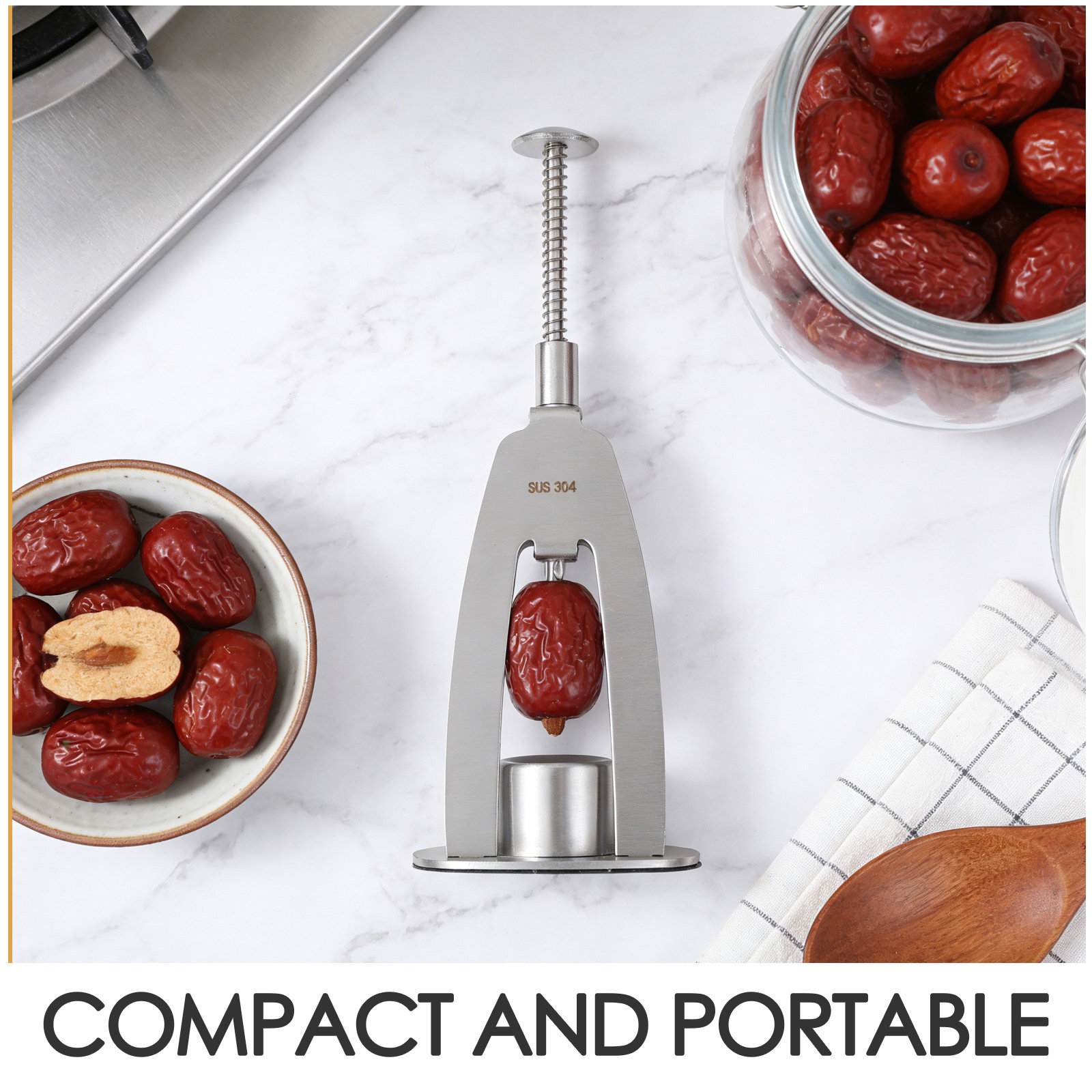 Ręczny wydrążacz do daktyli i  – Kitchen Gadgets Tools recenzja i cena