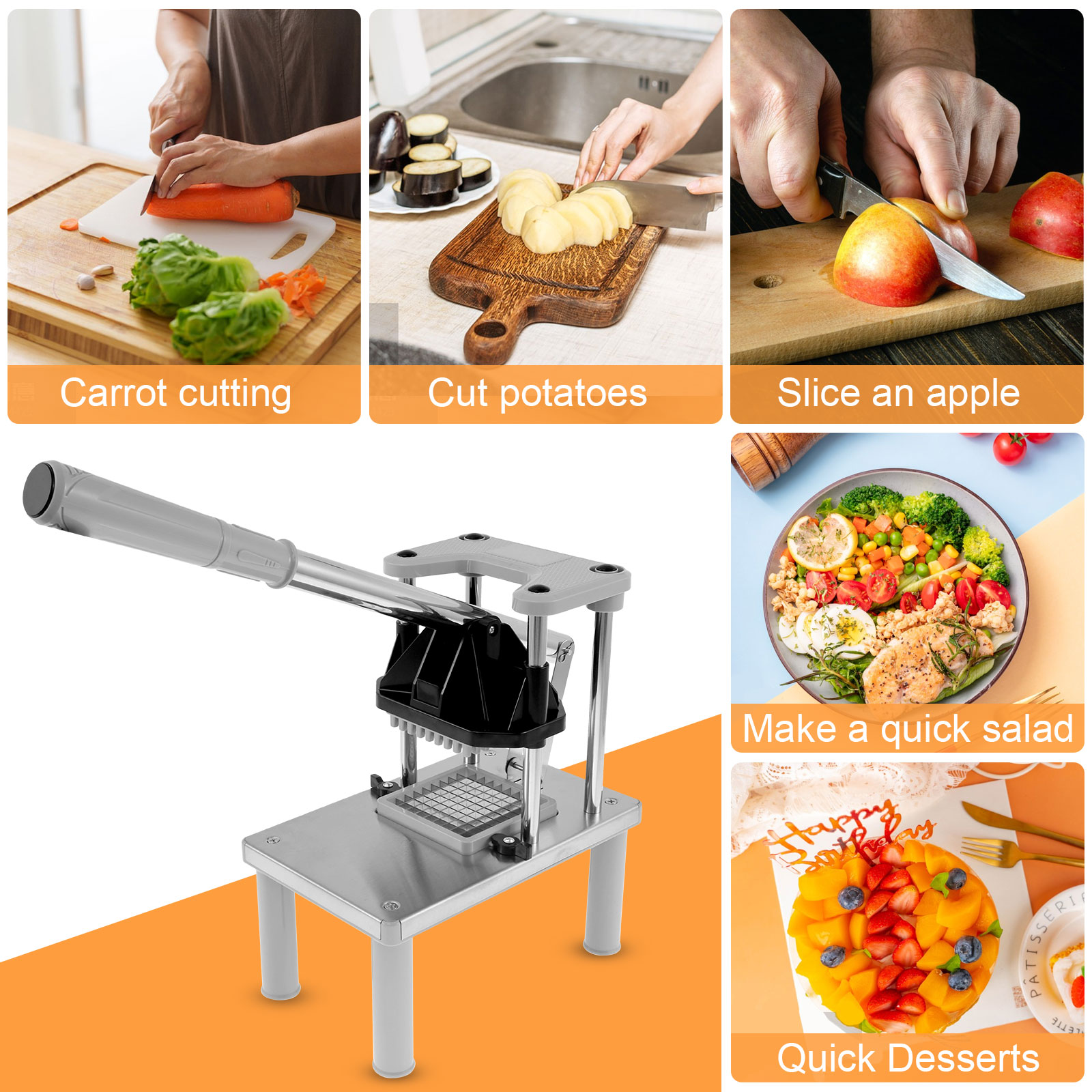 Komercyjny rozdrabniacz do war – Kitchen Gadgets Vegetable Chopper recenzja i cena