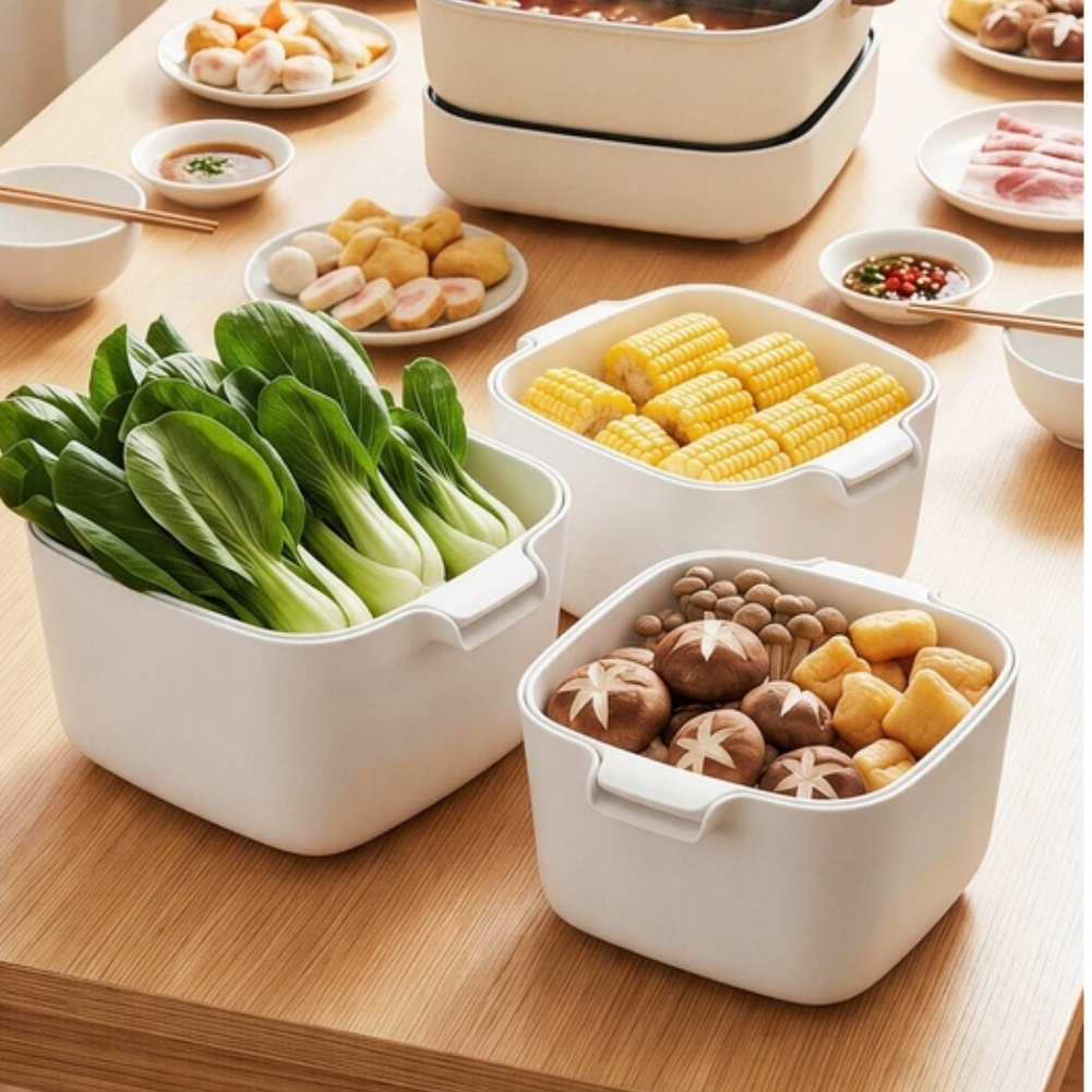 Dwupoziomowy kosz do odsączani – Kitchen Home Gadgets recenzja i cena