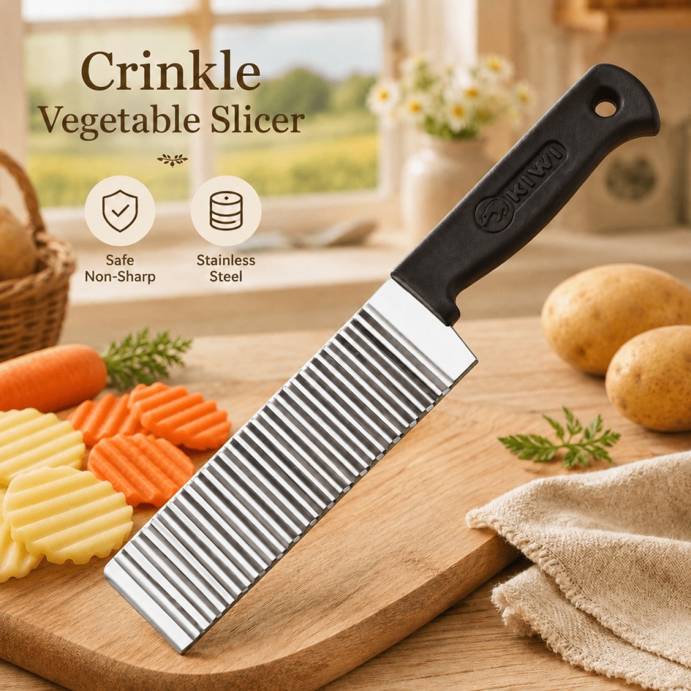 Nierdzewny falisty nóż do fryt – Kitchen Gadgets Vegetable Chopper recenzja i cena