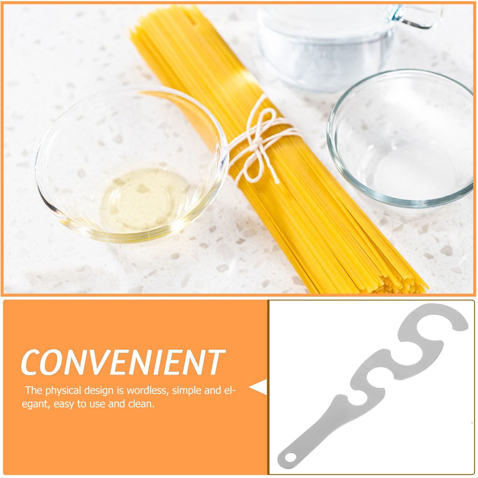 Miarka do spaghetti, minimalis – Pasta Measuring Tool recenzja i cena