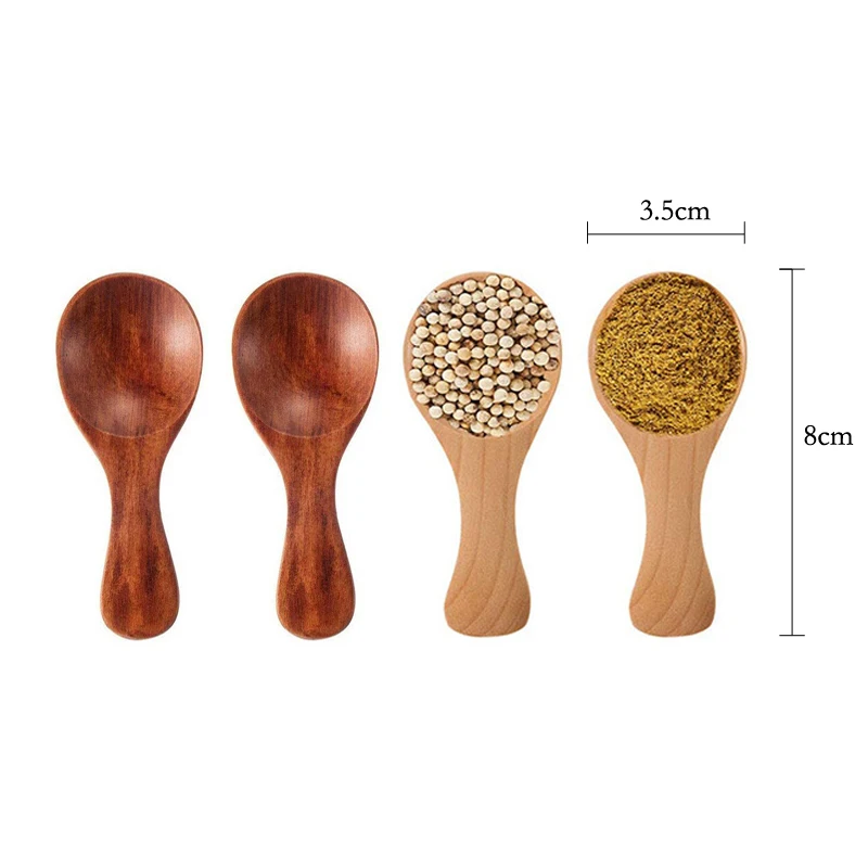 4Pcs Mini Drewniane Łyżki Mała – Kitchen Gadgets Kids recenzja i cena