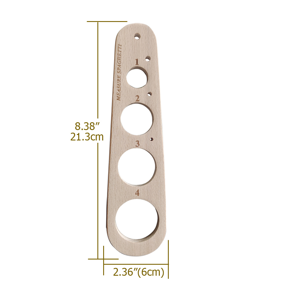 Drewniana miarka do makaronu S – Pasta Measuring Tool recenzja i cena