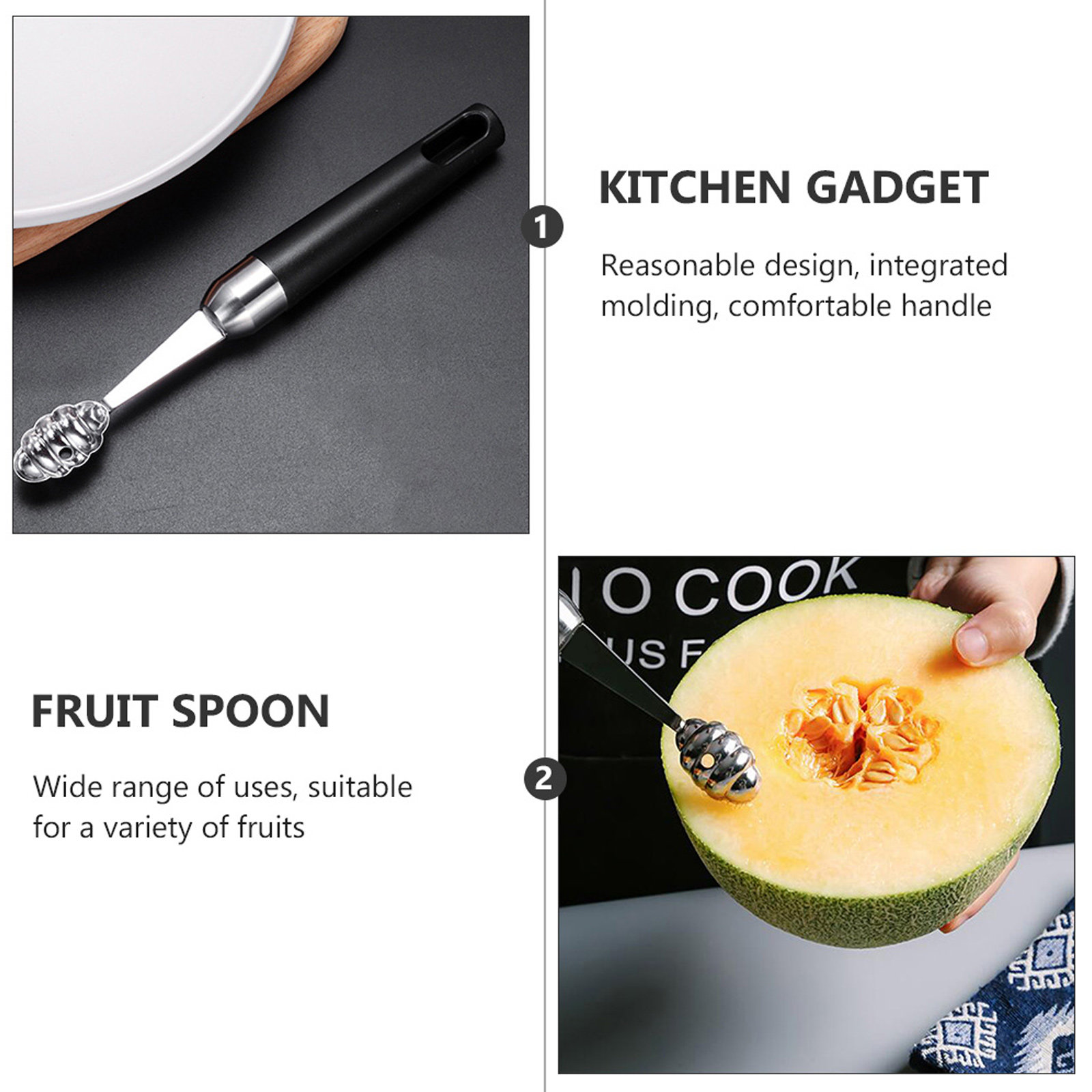 1 szt. łyżka do owoców ze stal – Kitchen Home Gadgets recenzja i cena